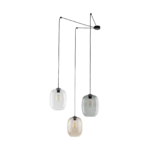 TK LIGHTING PENDANT ELIO 5972 3XE27 BLACK