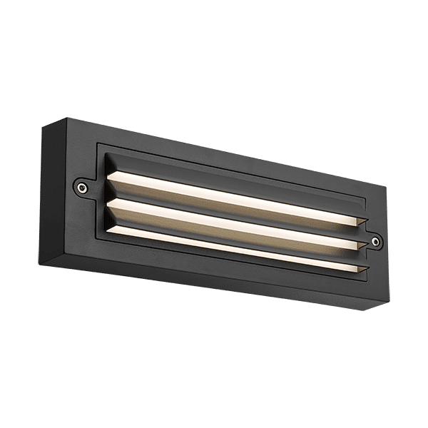 6BL-2 GRF301 LED ΑΠΛΙΚΑ ΕΞ. ΧΩΡΟΥ 6W 4000K IP65 ΜΑΥΡΟ - Image 1