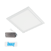 LED ΠΑΝΕΛ ΓΥΨΟΣΑΝΙΔΑΣ 40W 6400K 595x595mm ΛΕΥΚΟ+ΜΠΑΤΑΡΙΑ ΑΣΦΑΛΕΙΑΣ