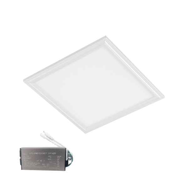 92PANEL033WIP54E LED PANEL 22W 595X595X34 4000K BM H.E. IP54+EM - Image 1