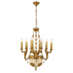 Charles Πολύφωτο 19XE14 Ορείχαλκος/Νεφρίτης