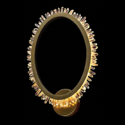 CORONA LED WALL LAMP 13W 3000K, GOLD