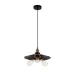 DAMON ΚΡΕΜΑΣΤΟ ΦΩΤΙΣΤΙΚΟ 3XE27 ΜΑΥΡΟ D360mm