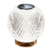 DIAMOND LED TABLE LAMP 2W 3000K DIMMABLE, GOLD