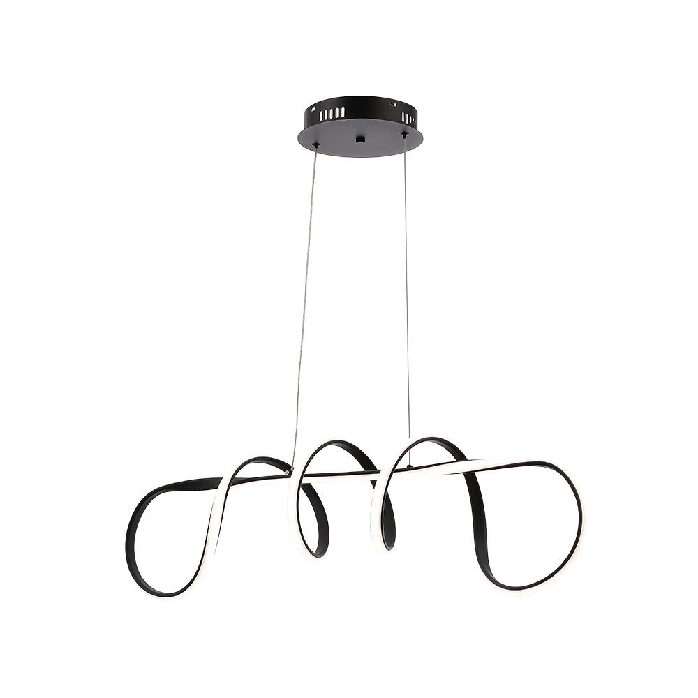 955DIANA4040BL-1 DIANA LED PENDANT 40W 4000K, BLACK - Image 1