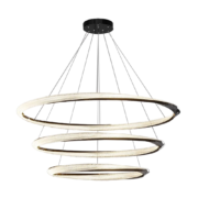 ERICA LED PENDANT 120W 3000K, BLACK