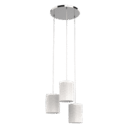 INES ΚΡΕΜΑΣΤΟ ΦΩΤΙΣΤΙΚΟ 3XE14 ΛΕΥΚΟ/ΧΡΩΜΙΟ