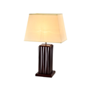 ISCA ΕΠΙΤΡΑΠΕΖΙΟ ΦΩΤΙΣΤΙΚΟ 1XE27 ΜΑΥΡΟ/ΛΙΝΑΡΙ