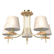 JONAS ΠΟΛΥΦΩΤΟ 5XE14 ΜΠΕΖ/ΧΡΥΣΟ