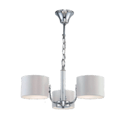 MELODY ΠΟΛΥΦΩΤΟ 3XE27 ΛΕΥΚΟ/ΧΡΩΜΙΟ