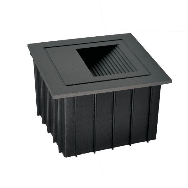 96GRFLED011 GRF011 LED 2W 4000K IP65 ΜΑΥΡΟ - Image 1