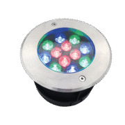 LED ΥΠΟΒΡΥΧΙΟ ΦΩΤΙΣΤΙΚΟ 12W RGB, IP68 ΜΕ ΧΕΙΡΙΣΤΗΡΙΟ