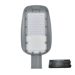 PRAGUE SMD LED ΦΩΤΙΣΤΙΚΟ ΔΡΟΜΟΥ 50W 5500K IP65+ ΚΙΤ ΑΣΦΑΛΕΙΑΣ