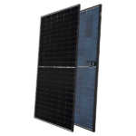 BIFACIAL MONOCRYSTALLINE HALF-CUT SOLAR PANEL N-TYPE TOPCON 580W, BLACK 22,45% + 18% EFFICEIENCY - Image 3