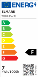 LED ΠΑΝΕΛ ΣΤΡΌΓΓΥΛΟ 7W 6500K IP65+ΚΙΤ ΑΣΦΑΛΕΙΑΣ - Image 2