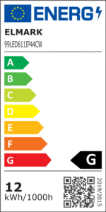 LED ΠΑΝΕΛ ΣΤΡΌΓΓΥΛΟ 12W 6500K IP44 - Image 2