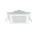 LED ΠΑΝΕΛ ΤΕΤΡΑΓΩΝΟ ΜΕ ΓΥΑΛΙ 6W 2700K