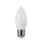 ΛΑΜΠΤΗΡΑΣ LED ΚΕΡΑΚΙ C37 SMD2835 8W E27 230V ΘΕΡΜΟ ΛΕΥΚΟ