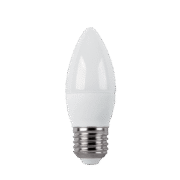 ΛΑΜΠΤΗΡΑΣ LED ΚΕΡΑΚΙ C37 SMD2835 8W E27 230V ΘΕΡΜΟ ΛΕΥΚΟ
