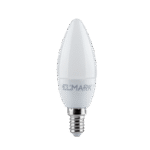 ΛΑΜΠΤΗΡΑΣ LED ΚΕΡΑΚΙ C37 SMD2835 8W E14 230V ΛΕΥΚΟ