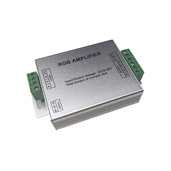 99RGBAMPLIFIER2 RGB Ενισχυτής Τάσης Constant Voltage 12–24V – 3x4A - Image 1