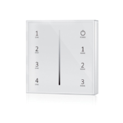 RF Touch Ασύρματος Διακόπτης 1 Καναλιού / 4 Ζωνών (99TOUCHB1)