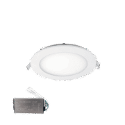 STELLAR LED ΠΑΝΕΛ ΣΤΡΟΓΓΥΛΟ ΧΩΝΕΥΤΟ 12W 6500K+ ΚΙΤ ΑΣΦΑΛΕΙΑΣ
