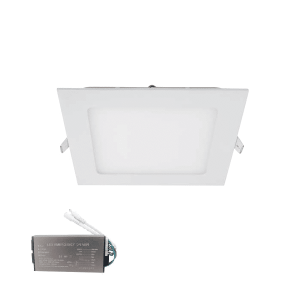 99XLED633E-8 STELLAR LED ΠΑΝΕΛ ΤΕΤΡΑΓΩΝΟ ΧΩΝΕΥΤΟ 12W 2700K+ ΚΙΤ ΑΣΦΑΛΕΙΑΣ - Image 1