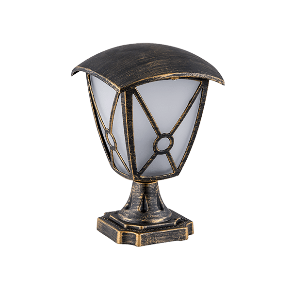 AB-35 NICK ΦΑΝΑΡΙ ΣΤΑΝΤ 1XE27 ΑΝΤΙΚΕ H240mm - Image 1