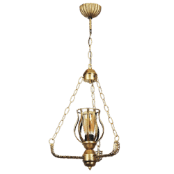 RUGER ΚΡΕΜΑΣΤΟ ΦΩΤΙΣΤΙΚΟ 1XE27 ΧΡΥΣΟ ΑΝΤΙΚΕ