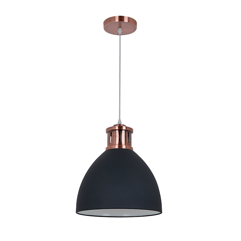 BK-13 JASON ΚΡΕΜΑΣΤΟ ΦΩΤΙΣΤΙΚΟ 1XE27 ΜΑΥΡΟ D300mm - Image 1