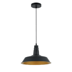 MATT ΚΡΕΜΑΣΤΟ ΦΩΤΙΣΤΙΚΟ 1XE27 ΜΑΥΡΟ D360mm