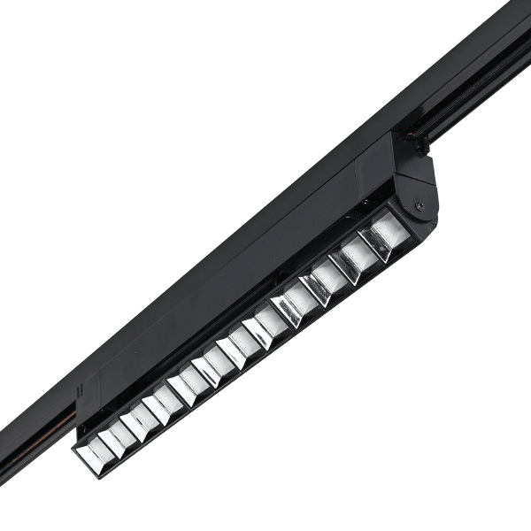 BL-601 ZFLD ΣΠΟΤ ΡΑΓΑΣ 2-ΓΡΑΜΜΩΝ 30W 30° 4000K ΜΑΥΡΟ - Image 1