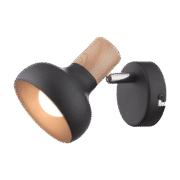 ADDY ΣΠΟΤ 1XE14 ΜΑΥΡΟ ΜΑΥΡΟ/ΞΥΛΟ