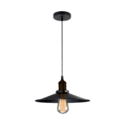 DAMON ΚΡΕΜΑΣΤΟ ΦΩΤΙΣΤΙΚΟ 1XE27 ΜΑΥΡΟ