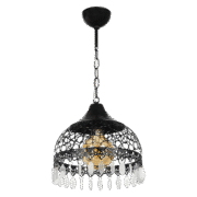 EBRULI ΚΡΕΜΑΣΤΟ ΦΩΤΙΣΤΙΚΟ 1XE27 ΜΑΥΡΟ