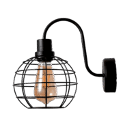 HOLLY ΑΠΛΙΚΑ 1ХЕ27 ΜΑΥΡΟ