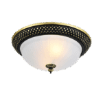 PETRA M ΠΛΑΦΟΝΙΕΡΑ 2XE27 380mm ΜΑΥΡΟ