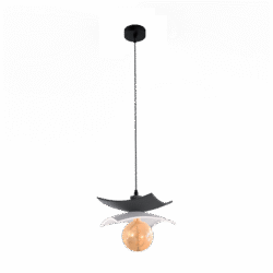 ROBBY ΚΡΕΜΑΣΤΟ ΦΩΤΙΣΤΙΚΟ 1ХЕ27 ΜΑΥΡΟ/ΛΕΥΚΟ