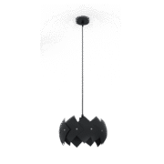 ROCCO ΚΡΕΜΑΣΤΟ ΦΩΤΙΣΤΙΚΟ 1ХЕ27 ΜΑΥΡΟ