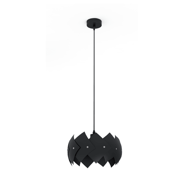 BL-701 ROCCO ΚΡΕΜΑΣΤΟ ΦΩΤΙΣΤΙΚΟ 1ХЕ27 ΜΑΥΡΟ - Image 1