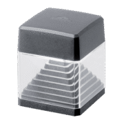 ESTER LED ΑΠΛΙΚΑ ΚΗΠΟΥ 10W 4000K IP55 ΜΑΥΡΟ