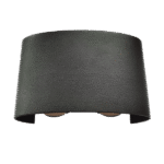 LED WALL LAMP 4X1W 4000K IP54 BLACK