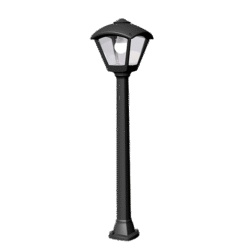 DARIO 250 LED GARDEN FIXTURE 8.5W CCT IP55 BLACK