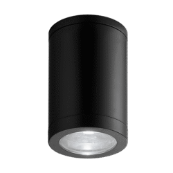 DL306 ΣΤΡΟΓΓΥΛΟ ΣΠΟΤ 1XGU10 IP54 ΜΑΥΡΟ