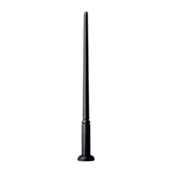 EKTOR POLE 3000ММ WITHOUT DOOR, BLACK