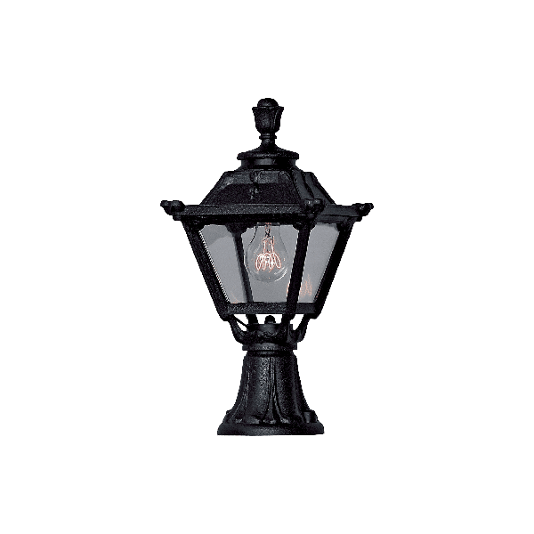 BL-844 GOLIA ΦΩΤΙΣΤΙΚΟ ΚΗΠΟΥ 1XE27 H470 IP55 ΜΑΥΡΟ - Image 1