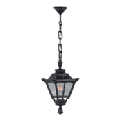 GOLIA ΦΑΝΑΡΙ ΚΡΕΜΑΣΤΟ 1XE27 IP55 ΜΑΥΡΟ