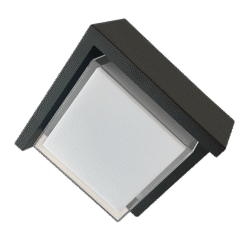 GRF341 LED ΑΠΛΙΚΑ 10W 4000K IP44 ΜΑΥΡΗ