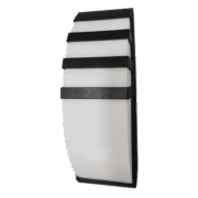 GRF343 ΑΠΛΙΚΑ 1XE27 IP44 ΜΑΥΡΗ